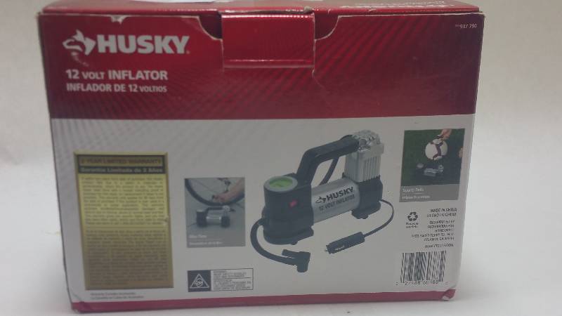 lot 529 image: Husky 12 Volt Inflator UNUSED