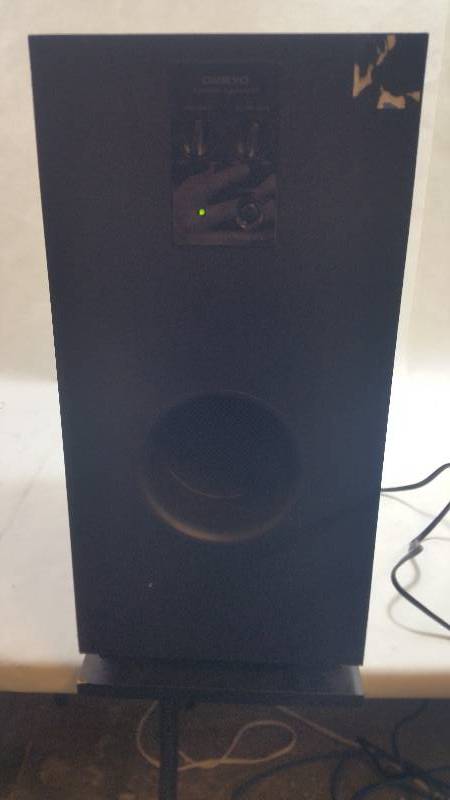 lot 538 image: Onkyo SKW-50 subwoofer GREAT WORKING CONDITION