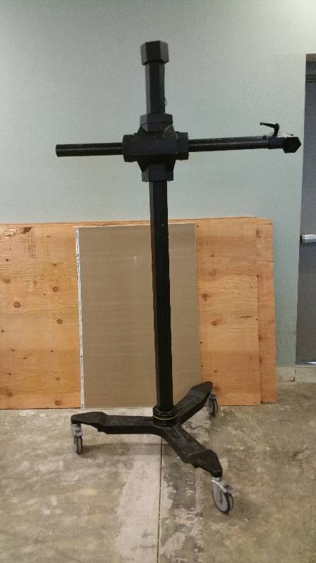 lot 524 image: FOBA Studio Technology Professional Camera Stand Jib FOR PARTS - SEE DESCRIPTION