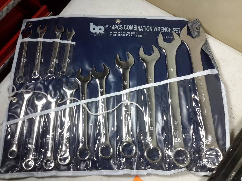 14 Piece Combination Wrench Set 11 piece wrench set