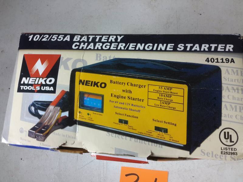 NEIKO, 10555 AMP Battery ChargerStarter