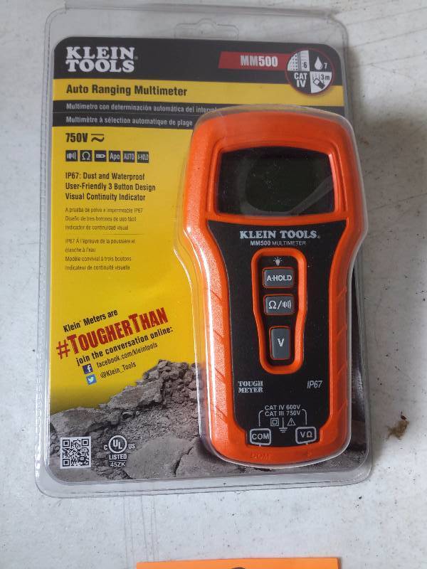 Klein Tools, Auto Ranging Multip meter