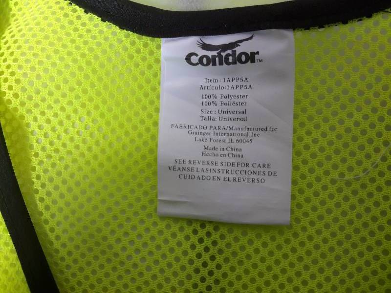 5, Condor, Reflective Vests