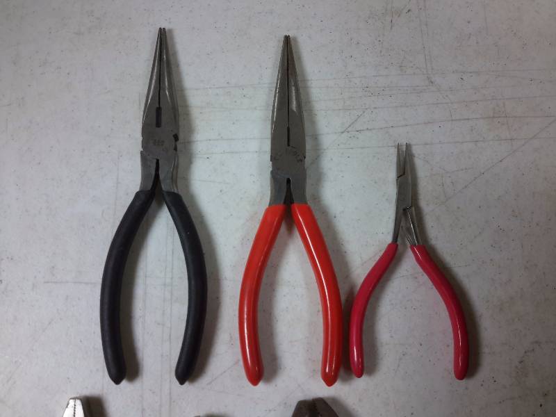 Lot of Various Pliers