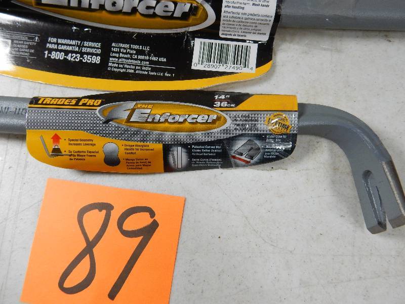 Enforcer, 30 and 14 in Crow Bars