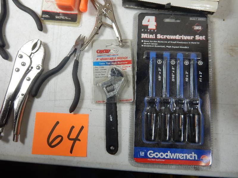 Misc. Nippers, Wrenches, 4 piece Mini Screwdriver set