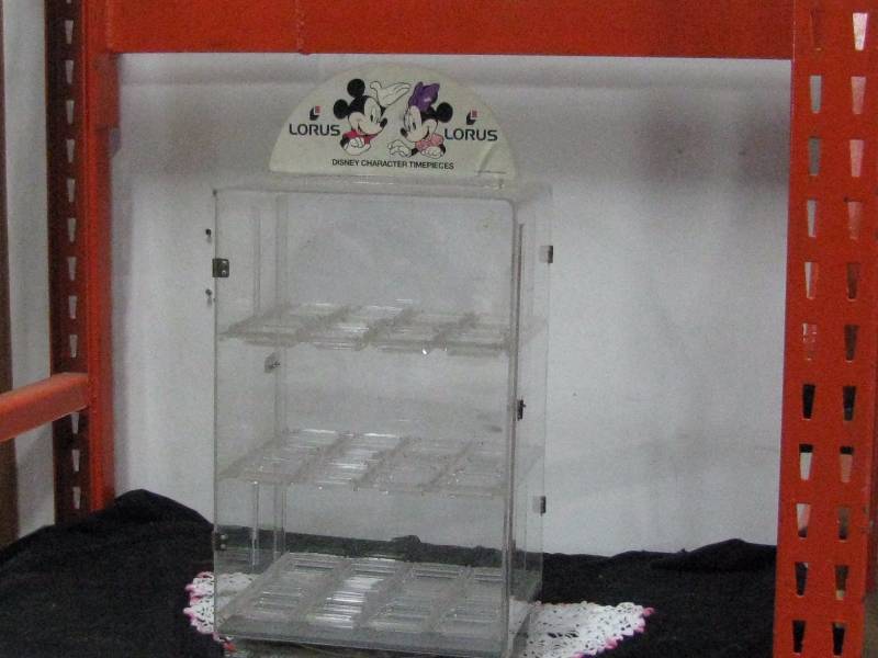 lot 29 image: Lorus Disney Watch Cabinet