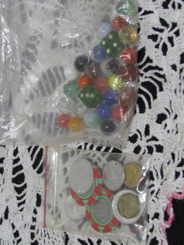 lot 52 image: Marbles & Tokens