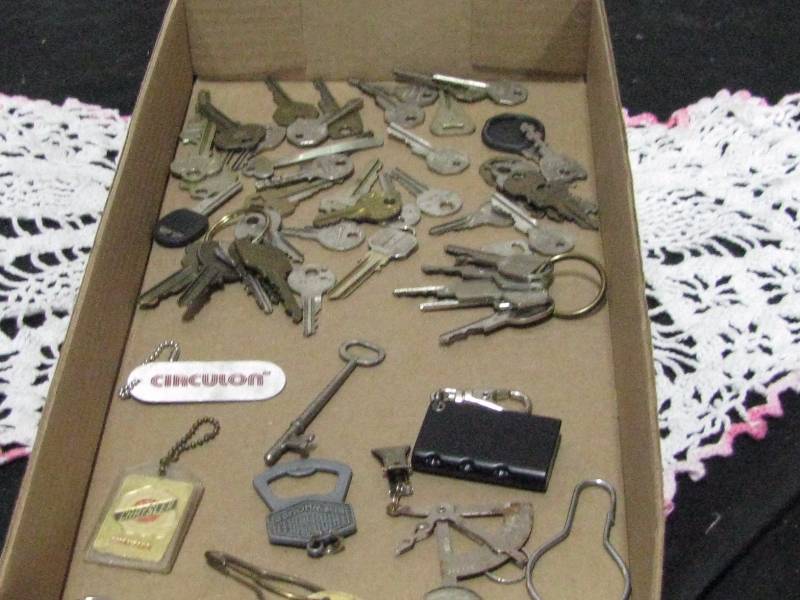 lot 53 image: Keys & Key Chains