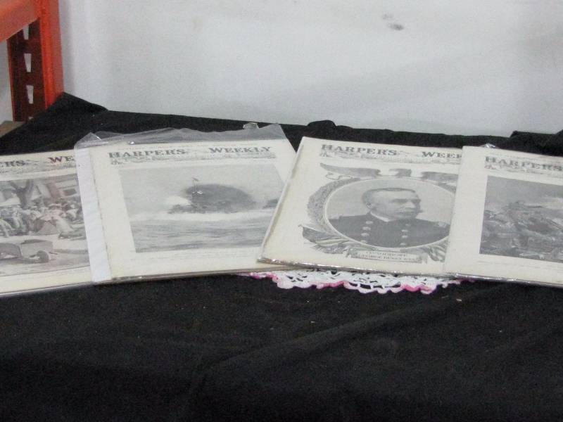 lot 58 image: 1898 Harpers Weekly