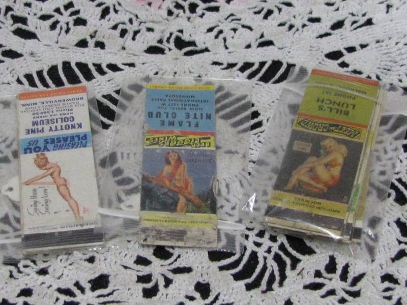 lot 59 image: Match book Advertising collection