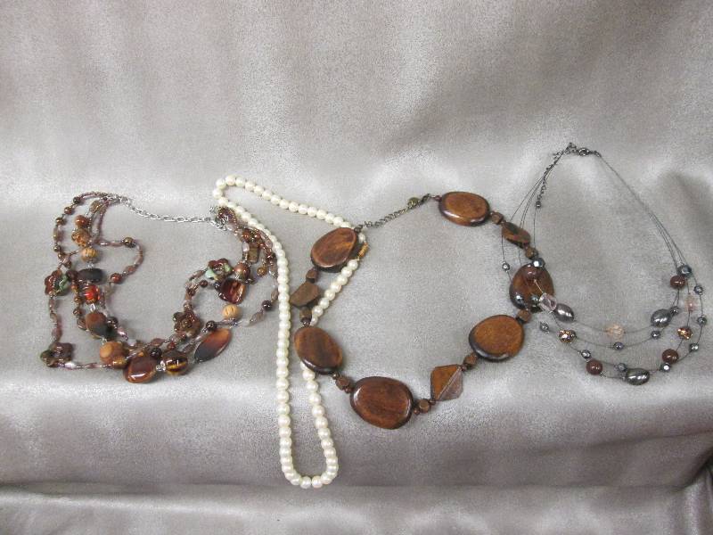 Lot of 4 Assorted Necklaces...
