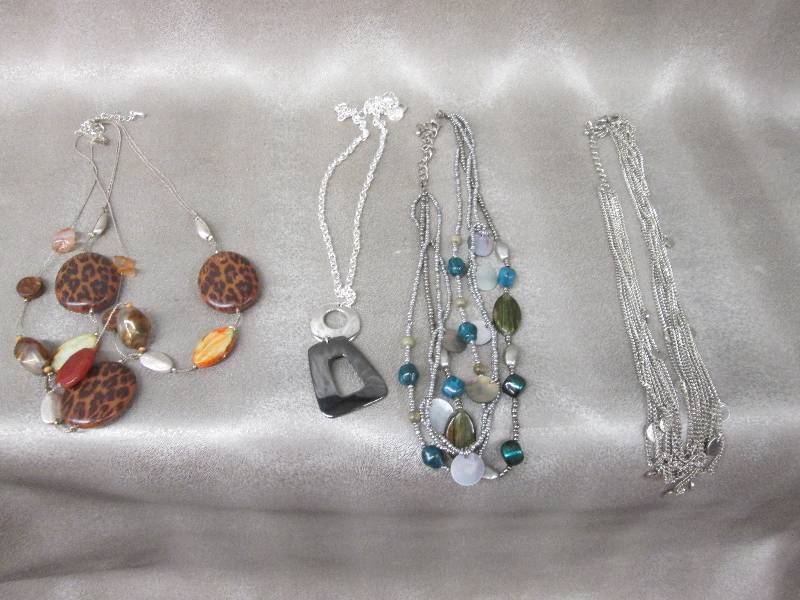 Lot of 4 Assorted Necklaces...