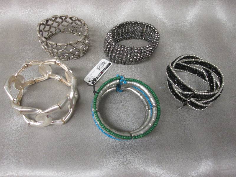 Lot of 5 Assorted Bracelets...