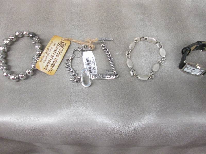 Lot of 3 Assorted Bracelets, Watch...