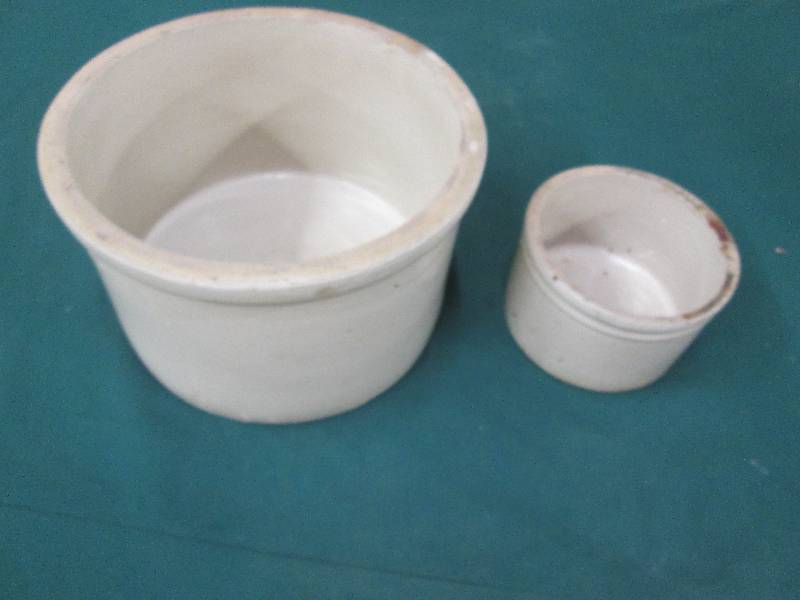 2 Sized Crocks...