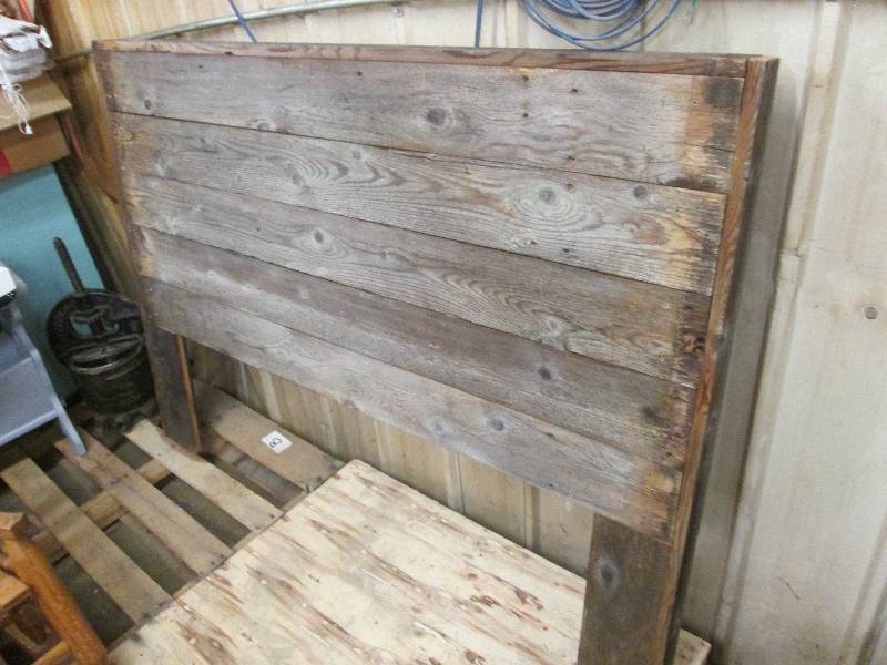 Reclaimed Wood FullQueen Headboard...