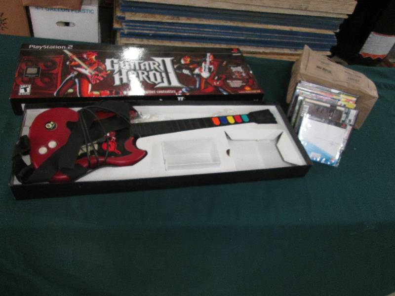 PS2 Guitar Hero and PS2 games...