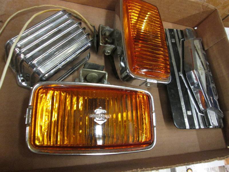 Amber Chieftain Fog Lights, 1960s ...