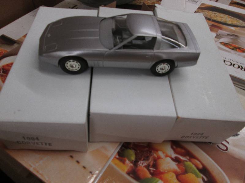 Lot of 3 1984 Model Corvettes...
