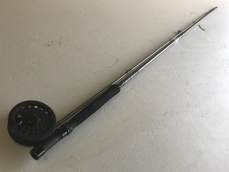 lot 3 image: Unmarked Fly Reel With Dengsun CPG ...
