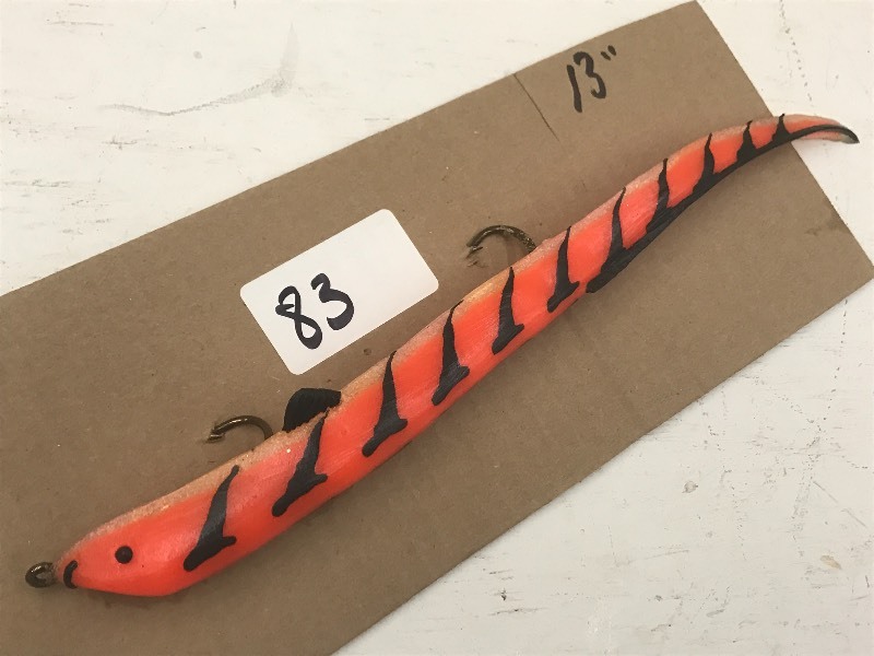 lot 83 image: 13 Muskie Soft Bait Lure ...