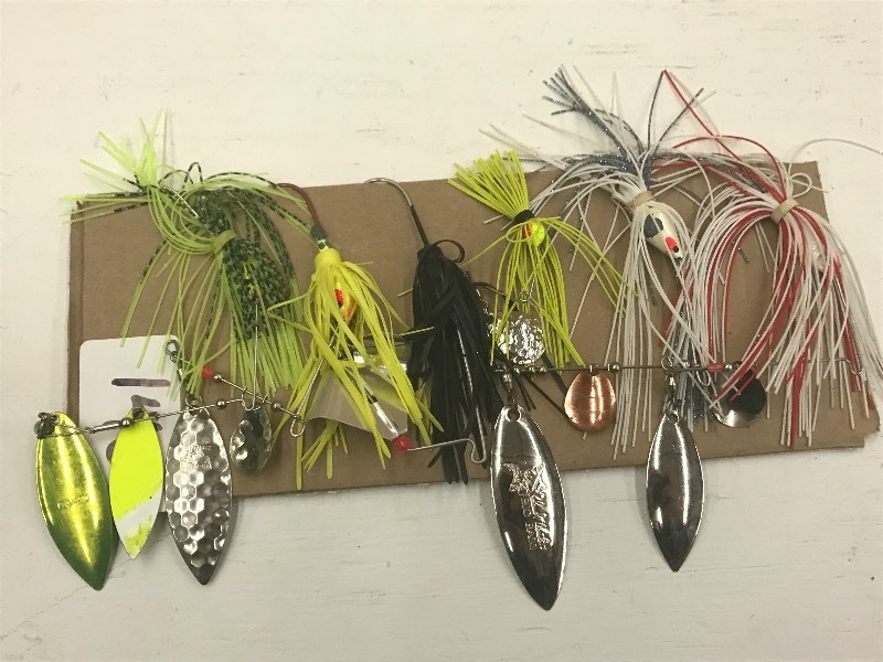 lot 140 image: (6) Assorted Spinner Bait Lures ...