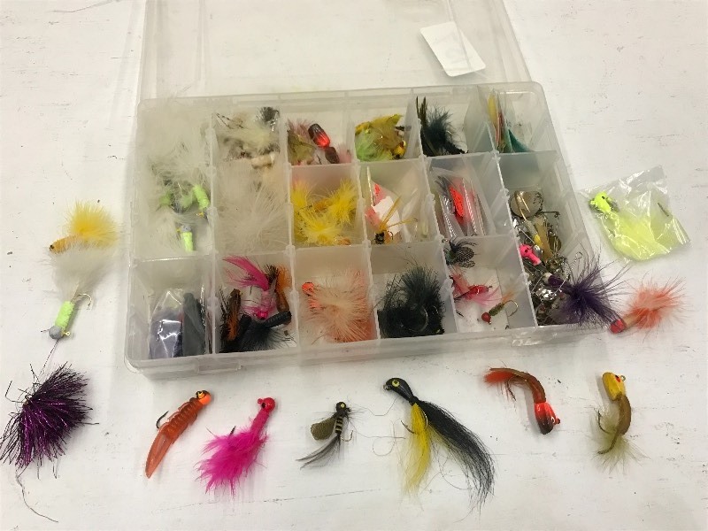 lot 157 image: Plano Tackle Box Full Of Assorted J...