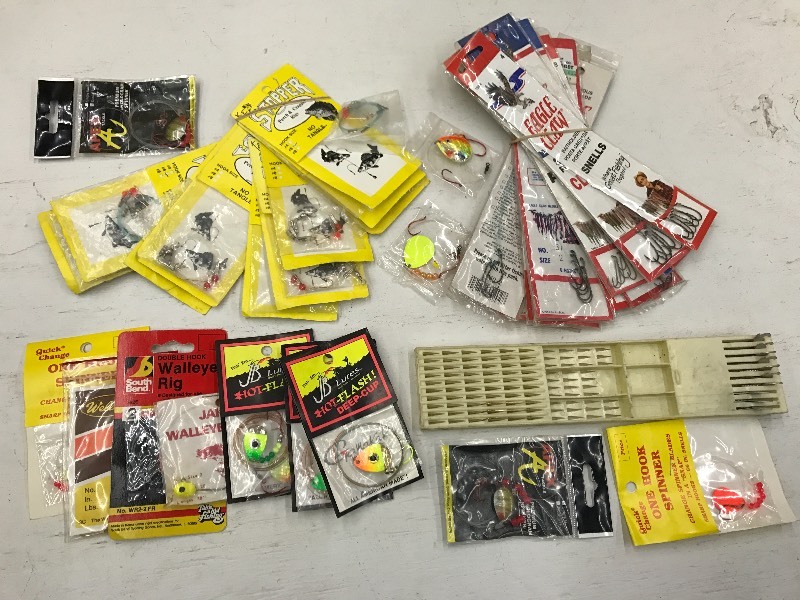 lot 159 image: Lot Of Assorted Hook Snells, Perch...