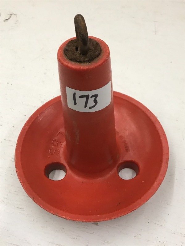 lot 173 image: 10# Plastic Coated Boat Anchor ...