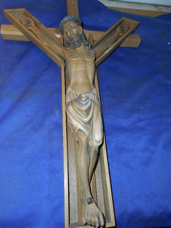 religious cross and jesus