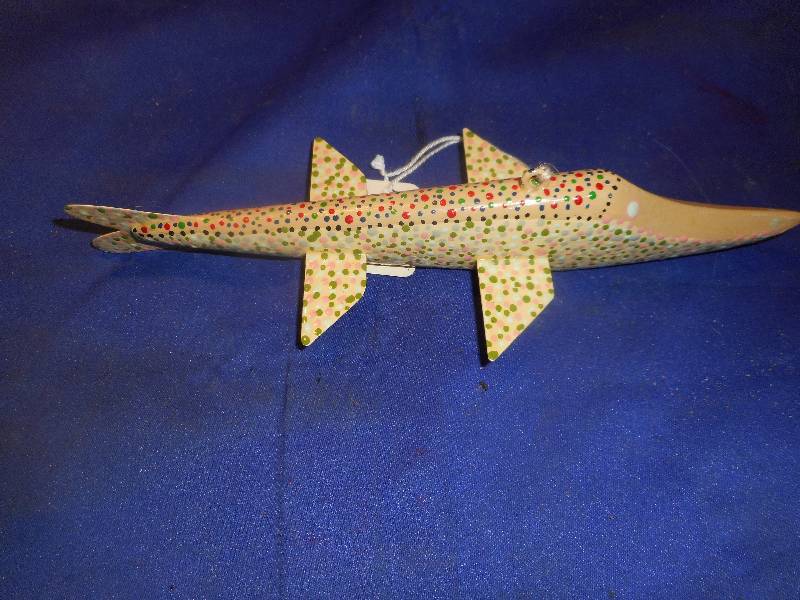wooden northern lure