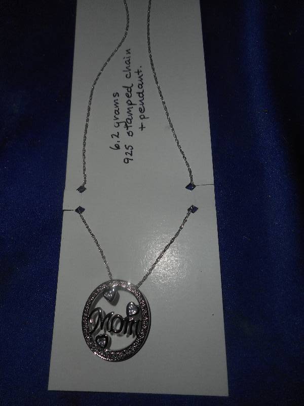 SILVER STAMPED RING AND PENDANT