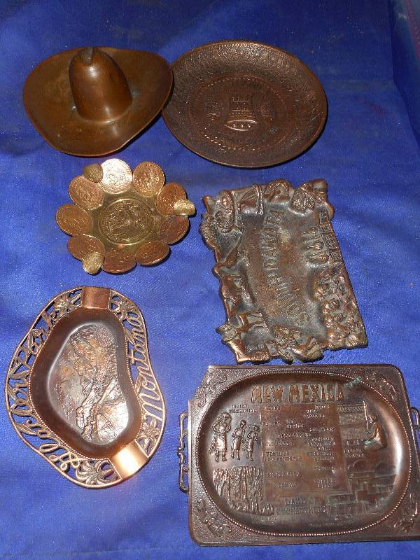 BRASS ASH TRAYS