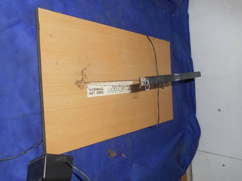 WIRE CUTTER FOR STYROPHOME