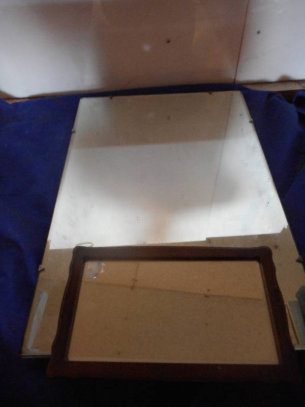 2 VINTAGE MIRROES