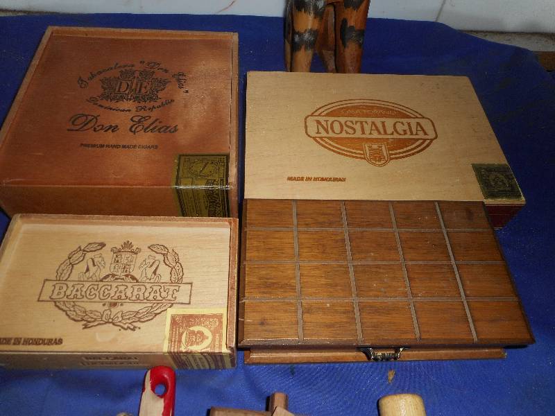 COLLECTIBLE WOODEN MISC