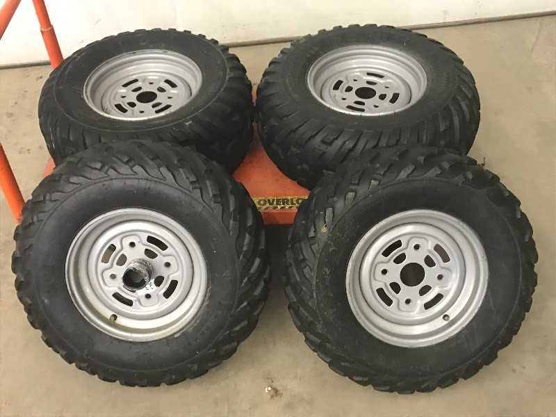 (4) ATV Wheels & Tires