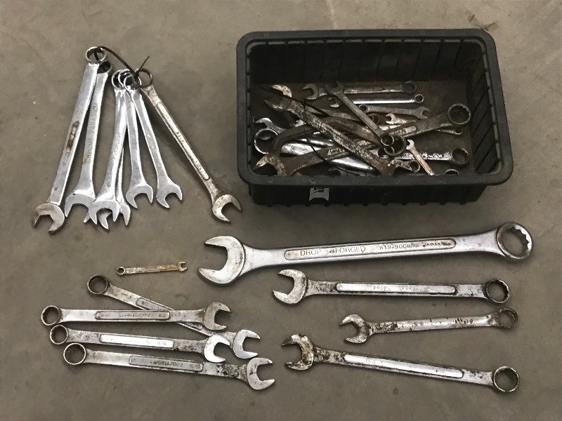 Tote Of Wrenches