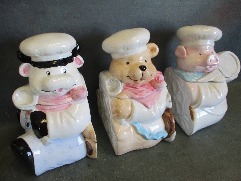 lot 89 image: Sunshine Canister Set