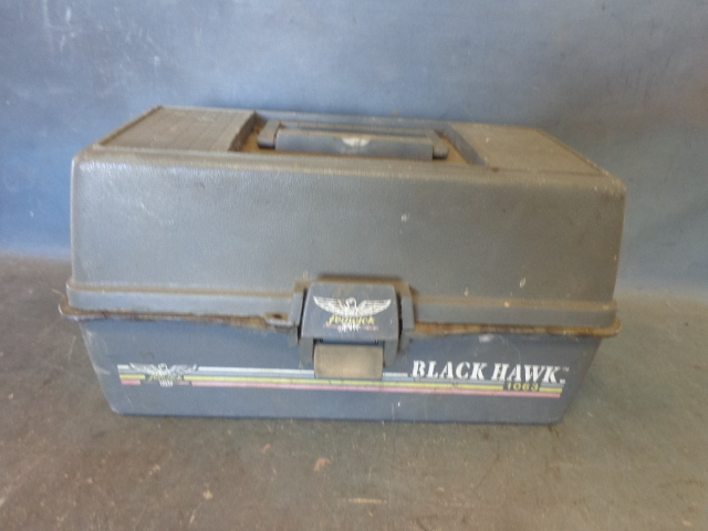 lot 136 image: Grey Tackle Box