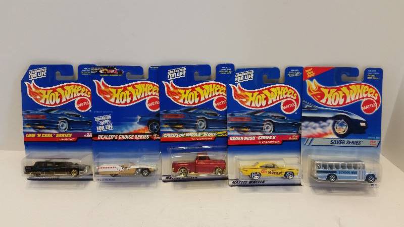lot 49 image: Lot of (5) Collectible Matchbox Cars in Original Packaging - See Description and Pictures for Styles and Types