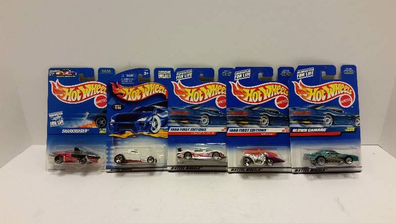 lot 78 image: Lot of (5) 164th Scale Matchbox Collectible Cars in Original Packaging 0- See Description and Pictures For styles and Series