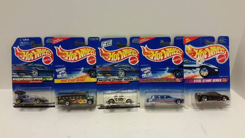 lot 60 image: Lot of (5) Collectible Matchbox Cars in Original Packaging - See Description and Pictures for Styles and Types