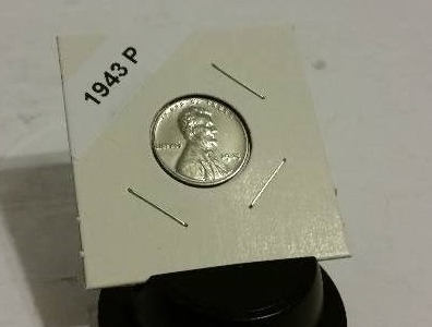 lot 170 image: Lot of (7) 1943 D (Denver Mint) Emergency Issue Wartime Steel Pennies