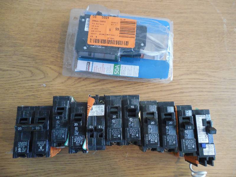 ELECTRICAL BREAKER LOT