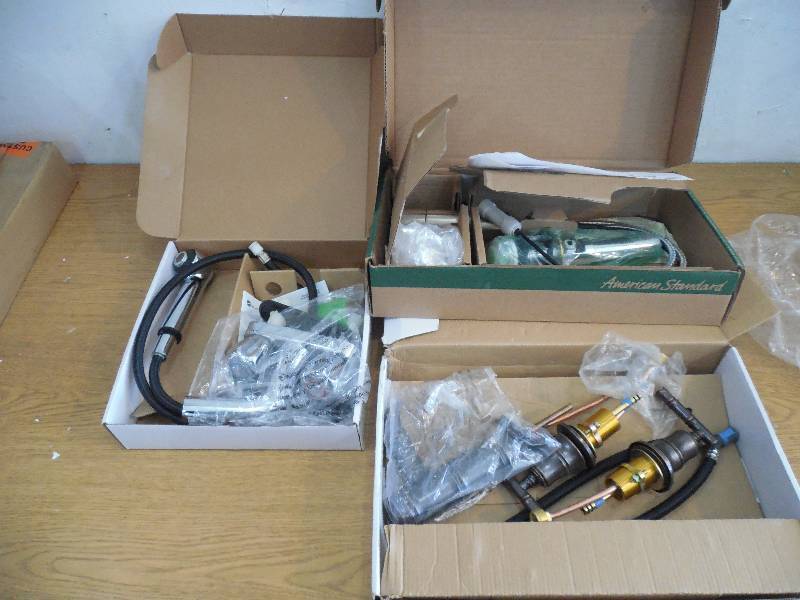 3 WATER FAUCET LOT.