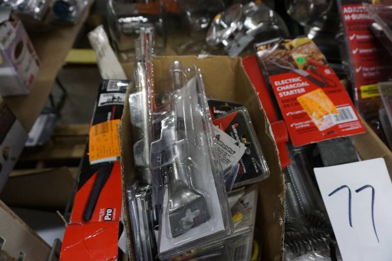 lot 77 image: Lot of Gas Grill Parts and Accessories