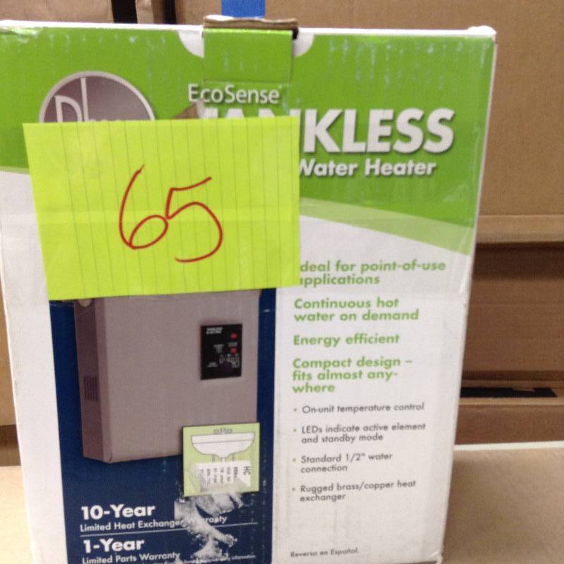 Rheen RETE-13 - 13kW 1.97 GPM Tankless Electric Water Heater never used