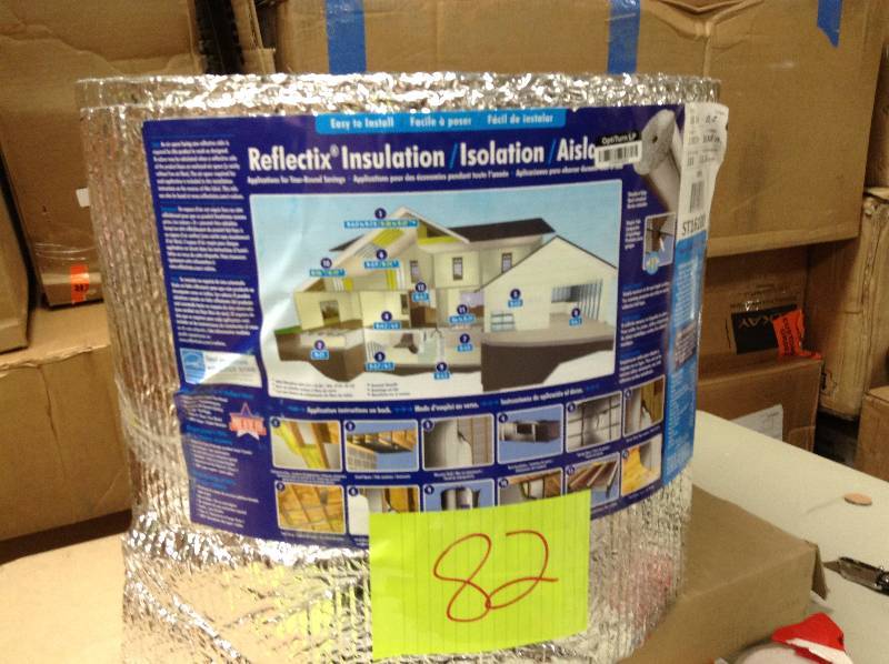 Reflectix Double Radiant Barrier House Building Insulation Bubble Foil Roll 100 New